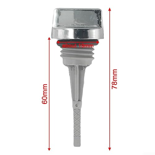 HOHOVYVY Jauge d'huile de rechange, courte, jauge d'huile pour dirt bike 50 cm3, 70 cm3, 90 cm3, 110 cm3, 125 cm³, pour ATV Quad Go Kart - Poukt