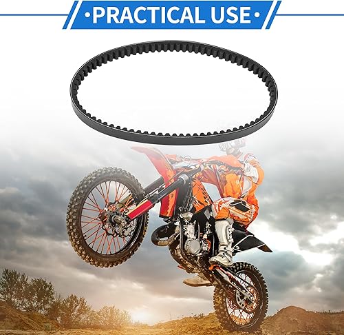 VekAuto Courroie De Transmission Compatible Pour Suzuki 125 Burgman, En Caoutchouc Résistant À L'Usure En Fibre Noire Courroie En V Pour Véhicules De Sport Motorisés - Poukt