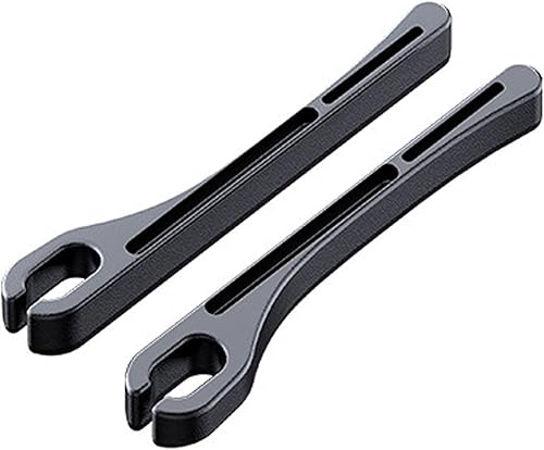 RUIDAM 2 Pièces Bande Anti-Fuite Latérale du Siège pour Toyota Land Cruiser Prado FJ120 KDJ 120 125 2003-2009, Remplissage de Siège de Voiture Gap Filler Pad Bouchon D'éCart Accessoires,A/Black - Poukt