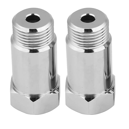 teur d'O2 pour eension de teur d'oxygène, Adaptateur de teur d'oxygène, 2Pcs 45mm M18 * 1.5 Contrôle de l'adaptateur d'élimteur de lumière du moteur O2 Eenseur de teur d'oxygène - Poukt