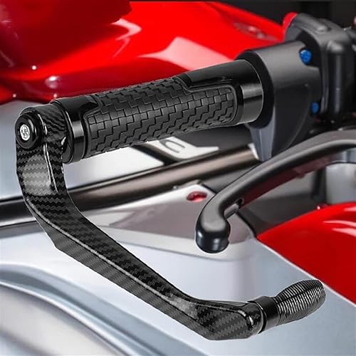 Protège-Main pour H-Onda CB1000R CB 1000R 2023 2022-2002 2001 Moto Universelle 7/8 '22mm Poignées De Guidon Frein Embrayage Leviers Guidon Garde Protecteur (Color : Nero, Size : 2001-2023) - Poukt