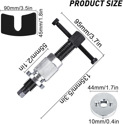 Riisoyu Repousse-piston de frein universel, outil de réglage des pistons de freins, repousse-pistons de freins, outil pour une variété de véhicules - Poukt