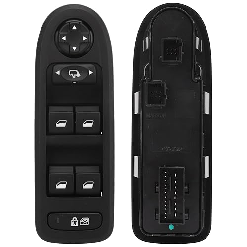 Commande Leve Vitre,Yctze Commutateur de Lève-vitre électrique 96631328XT Commutateur de Lève-vitre électrique Quick Response Sens 96644917XT Bouton Principal de Fenêtre 96659465ZD Commutateur de - Poukt