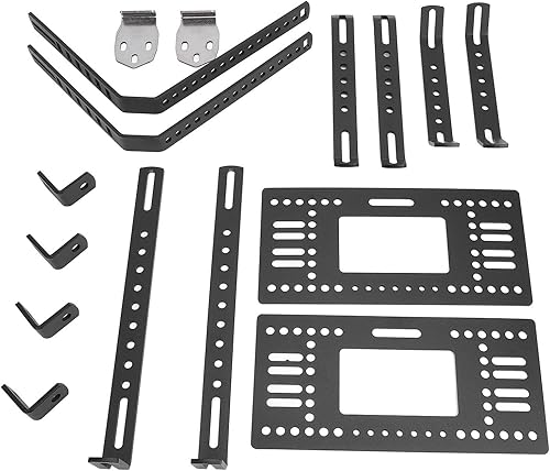 Support de Boîte Latérale de Moto Universel, Porte-Bagages à Dégagement Rapide en Alliage D'aluminium, Support de Boîte Latérale de Moto, pour Boîtes Latérales de Moto, Boîtes à - Poukt