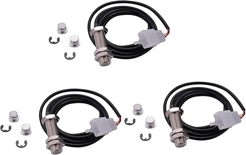 Rdjumpdjo 3X Câble de Capteur pour Moto Numérique Odomètre Compteur de Vitesse Tachymètre - Poukt