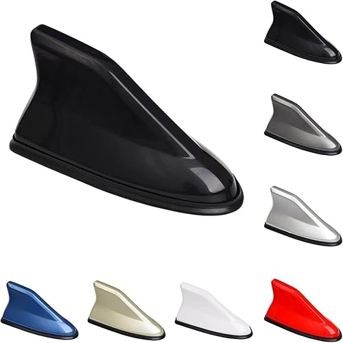 CQGRAPE Antenne Voiture pour Renault Megane 2 3 Duster Logan Clio 4 3 Laguna 2 Sandero Scenic 2 Captur Fluence Kango, Antenne Voiture Requin Universelle Améliorer Le Signal Étanche Accessoire Voiture - Poukt