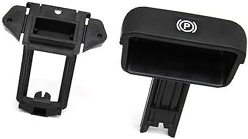 Commutateur de frein de voiture, BTFWM Actionneur de stationnement, for W203, for W209, poignée de levier de frein à main de stationnement, for C, for classe CLK A2034270620 A2034270112(BLACK Assembly - Poukt