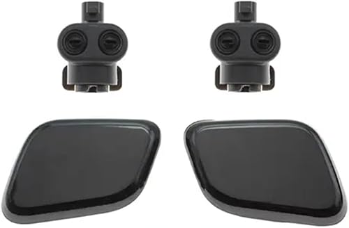 MEXWLOP for, for Nissan, for, for Qashqai, Dualis J11 2014-2018 Couvercle de buse de pulvérisation de Lave-phares de Pare-Chocs Avant 28659-4EM0A 28658-4EM0A Cache-buse de Phare(Cap) - Poukt