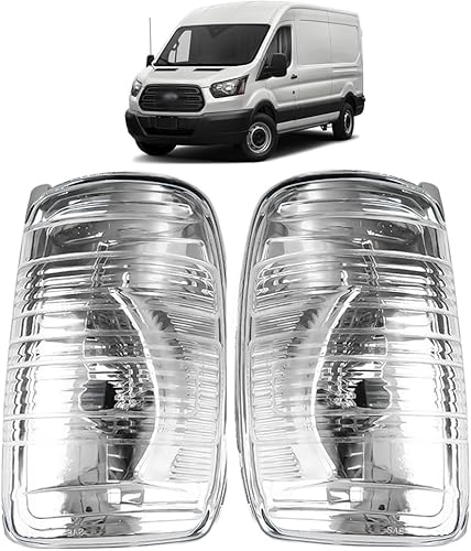 Rétroviseur latéral droit et gauche pour Ford Transit Mk8 1910472 BK3113B382CA 1910471 à partir de 2019 - Poukt