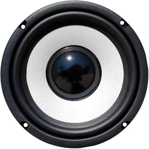 1 MASTER AUDIO MA16BT/8 Haut-Parleur woofer Blanc Professionnel 16,50 cm 165 mm 6,5' 150 Watts rms 300 Watts Max 8 ohms Suspension en Gomme 91 DB, 1 pièce - Poukt