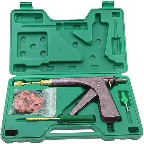 Kit De Réparation De Pneus Sans Chambre À Air For Moto, Bouchon De Crevaison, Pistolet De Réparation De Pneus À Vide - Poukt