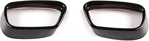 Couvercle d'échappement en acier inoxydable noir pour X5 F15 2014-2018, pour X6 F16 2015-2019 (pour la version M Sport) - Poukt