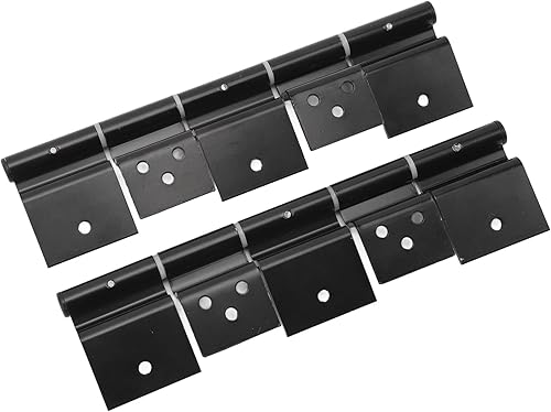 Kit de Charnières de Porte de Camping-car 2 Pièces Charnières à Friction de Porte D'entrée de Camping-car en Métal Fonctionnement en Douceur Haute Résistance Noir Installation - Poukt