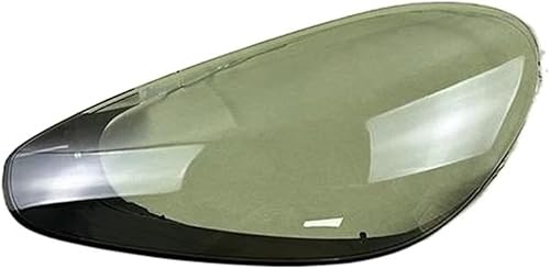 JWJVG Lentille Couvercle de Phare Avant pour Porsche Cayenne 2015 2016 2017,Abat-Jour Coque D'objectif Lampe Frontale Lentille Coque,A/Right - Poukt