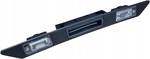 Unité de garniture d'éclairage de plaque d'immatriculation de poignée de coffre, compatible avec A4 B6 Avant A3 A6 C6 Saloon Avant Q7 4LB 2001 – 2015, pièce n° 8P48275743FZ 8P4827574 - Poukt