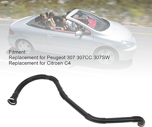 Tuyaux de Reniflard de Pompe à Air Tuyau D'air Tube EGR 161847 Tuyau D'air de Voiture de Fabrication Professionnelle Compatible avec 307 307SW - Poukt