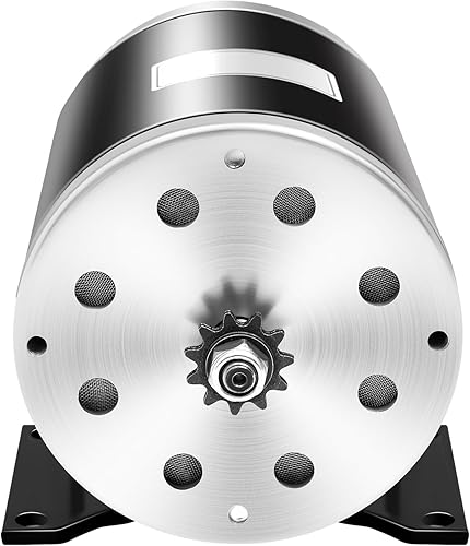 Moteur électrique à courant continu 1000 W 36 V DC Moteur à brosse pour vélo électrique, kart, quad, scooter électrique 3000 tr/min - Poukt