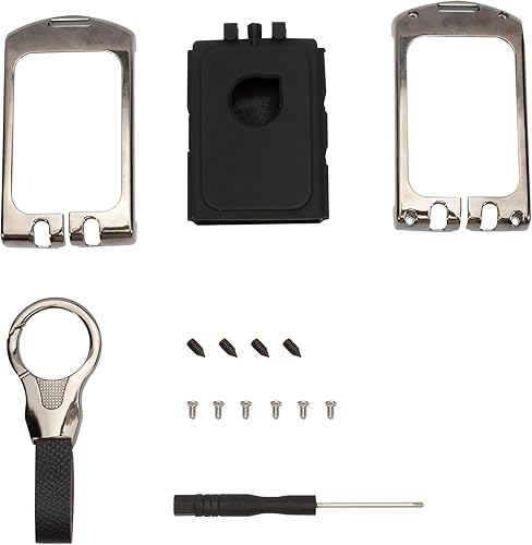 Coque Protection Clé Volvo XC60 V60 Konuooer C90 XC40 S90 V90 S60 2017-2022 Alliage Zinc Coque de Couverture clé étui pour clé avec Porte Clés - Poukt