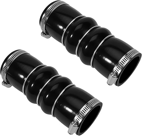 Fraylis Tube turbo (lot de 2) compatible avec BERLINGO C2 C3 C4 C5 JUMPY XSARA PICASSO SCUDO 1007 206 207 3008 307 308 407 EXPERT PARTNER 1.6 HDI Échangeur d'air 0382FN - Poukt