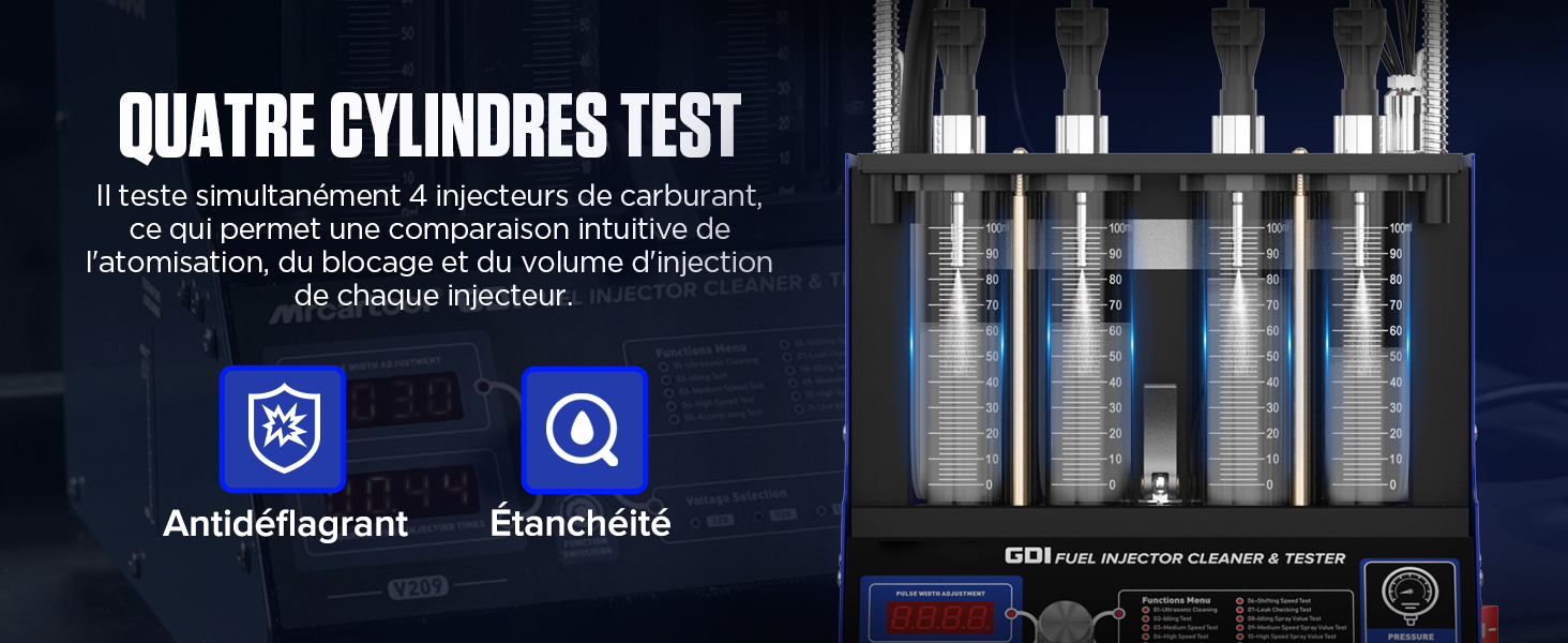 Fuel Injector Cleaner Machine