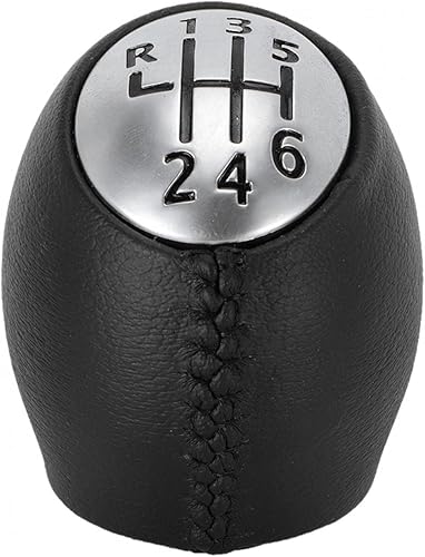 Aramox Remplacement du pommeau de Levier de Vitesse 6 pour III Scenic Laguna Espace Master Trafic OEM: 328650005R - Poukt