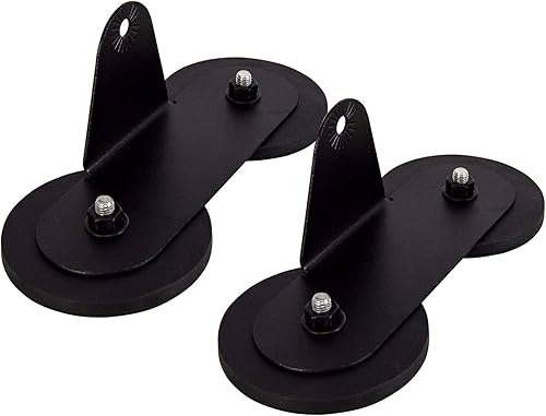 Willpower Lot de 2 supports de montage magnétiques universels à ventouse pour barre lumineuse LED droite incurvée montée latérale, feux de brouillard sur le toit du capot - Poukt