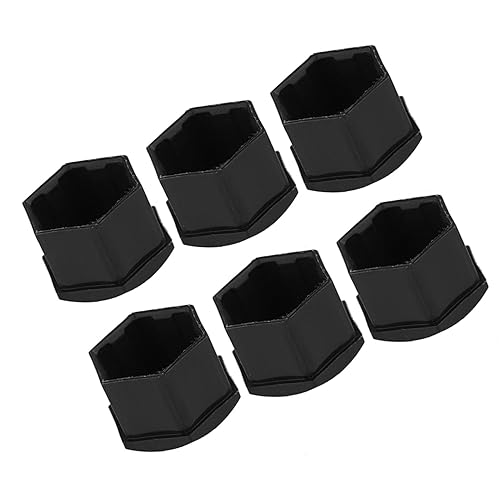 21mm Noir Écrou de Roue Couvre Ensemble de Protection Antivol Nylon Robuste PA66 pour Voiture Auto Moyeu Vis 20 Pièces Bouchons Anti-Poussière Ajustement Universel (Grey) - Poukt