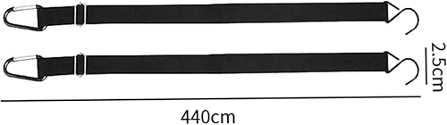 Ronyme Sangles de protection contre le vent pour bâche de voiture, 2 pièces, corde réglable, protection contre les vents violents, sangles de rafale pour - Poukt