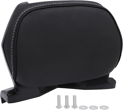 SIXRUN Coussin de Dossier de Moto pour Xmax 250, 300, TMAX 530, TMAX 560, Cuir PU avec éponge Haute densité, Installation Facile, Support Lombaire Supplémentaire, Apparence à la Mode - Poukt