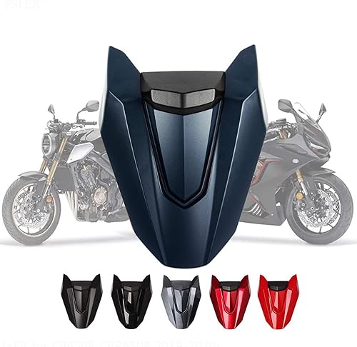 Housse de Siège Arrière Carénage de Capot pour CB650R CBR650R 2018 2019 2020 PSLER Protection de Queue Arrière Pièces de Moto(Bleu Mat) - Poukt