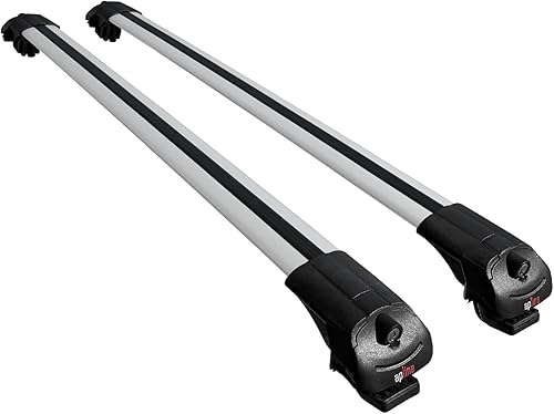 accessorypart Compatible avec Dacia Duster 2 (HM) 2018-2024 ACE-1 Barres de Toit Railing Porte-Bagages de Voiture Gris Aluminium 2 Barres - Poukt