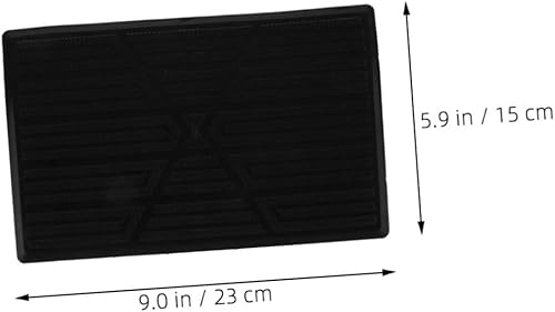 CLISPEED 2 Pièces Tapis De Sol De Voiture Patch De Réparation De Tapis Automobile Patch De Réparation De Tapis De Voiture Patch De Tapis Automatique Pièce De Moquette Black Caoutchouc - Poukt