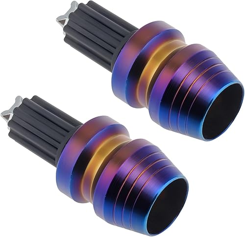 Windance Bouchons d'extrémité de poignées de guidon de 16 mm, glissières de guidon en aluminium CNC, accessoires de modification de terminal d'équilibre de moto, EPC_MFF_41C - Poukt