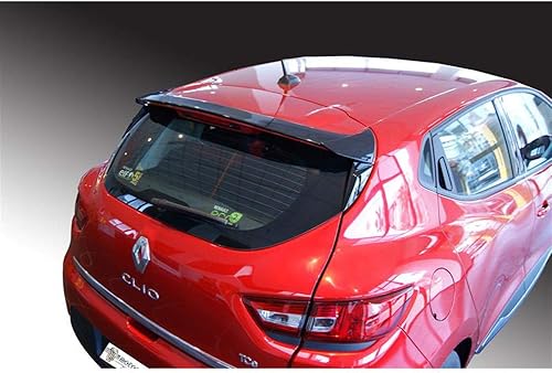 AUTO-STYLE Becquet de toit compatible avec Renault Clio IV 3/5-portes 2013-2019 (PU), bleu - Poukt