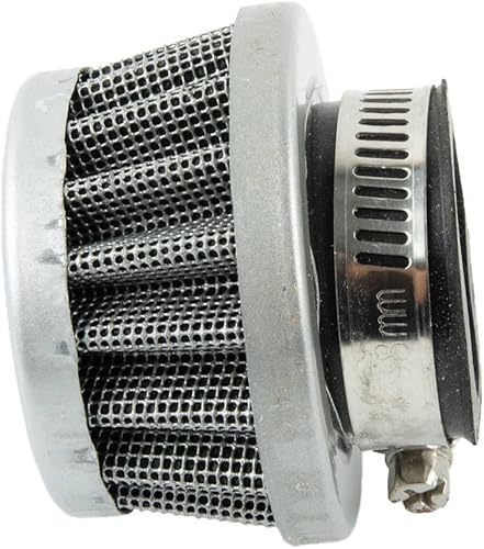 Filtre à air 28 mm pour moto avec collier de serrage réglable, convient pour motos Honda et Suzuki - Poukt