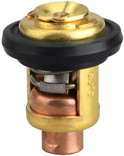 TOTMOX Thermostat hors-bord 6G8-12411-01 60 degrés Celsius, compatible avec Yamaha 9 9-70hp 4 temps 2001-2004 compatible avec Mercury Mariner 9 9-50hp 4 temps 1998-2002 - Poukt