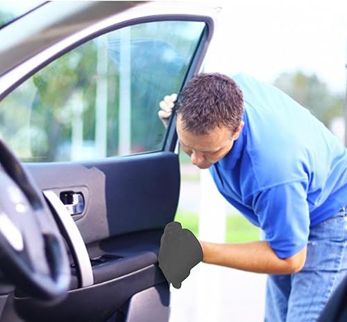 Vesone Gants en Laine pour Lave-Auto,Scratch Scrubber Lavage Cirage - Nettoyage en Peluche Polissage Cire d'outil Lavage pour Le Placard Meubles - Poukt