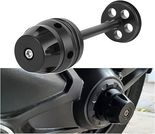 NVDERTA Protection de Roue arrière de Moto Compatible avec BMW R1300GS 2024 R 1300 GS GS1300, essieu, Fourche, Curseur de Collision, Accessoires compatibles avec R1200GS ADV R1250GS(Silver) - Poukt