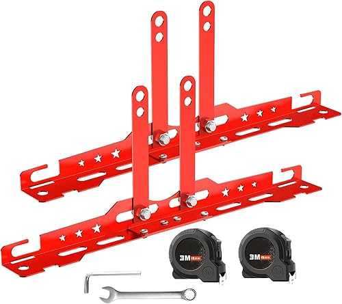 Générique Outils De Parallélisme Automobile,Plaques de Parallélisme pour Usage Intensif - Accessoires Réparation Pneus pour Atelier Véhicule Utilitaire Garage Maison Moto - Poukt