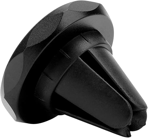 Support magnétique pour l'évent de voitures | Porte-téléphone portable pour les voitures - Accessoires Téléphone avec assemblage rapide, aimants puissants sans interférence, plaques métalliques inclus - Poukt