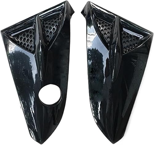 XFYESL Moto Déflecteur 1 Paire de capots de réservoir de Moto pour Yamaha YBR125 JYM125-2 YBR 125 G Protecteur de carénage(Black) - Poukt