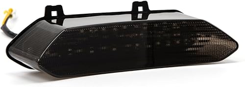 APEBAZY Feu arrière moto clignotant avec E Marker Feu arrière moto signal de freinage Feu arrière VTT Beach Bike Feu arrière à LED pour Raptor 700 2006-2018 - Poukt