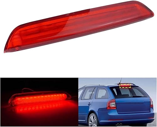 Troisième Feu Stop pour Skoda pour Octavia II 1Z5 Estate 04-13 Feu Stop arrière de Haut Niveau indicateur de remorque Feu Stop - Poukt
