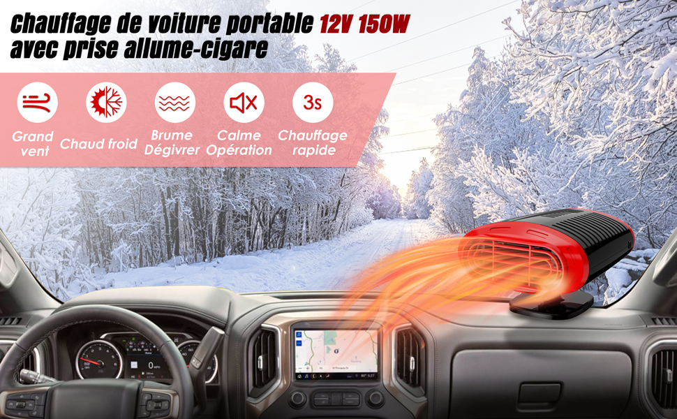 Chauffage de la voiture