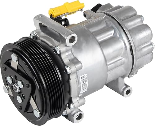 DOCAS Compresseur de Climatisation 6453QJ 9659875780 compatible avec Citroën Berlingo B9 C3 Picasso C4 I C5 III DS3 Peugeot 207 WA WC 208 307 308 5008 PARTNER Tepee - Poukt
