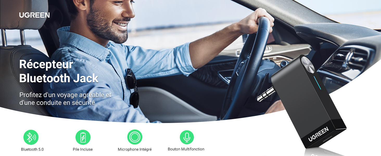 recepteur bluetooth voiture
