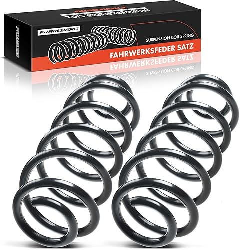 Frankberg 2x Ressorts de suspension Essieu Arrière Compatibles avec 3008 0U 1.6L 2.0L MPV 2009-2016 Remplacer# 5102H2 - Poukt