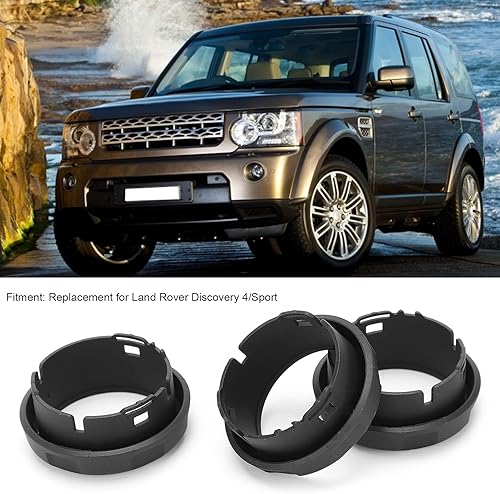 Le Bouton de L'interrupteur de Climatisation 3pcs Couvre les Anneaux D'intérieur de Voiture D'anneau de Commutateur de Climatiseur Remplacement pour Discovery 4/Sport - Poukt