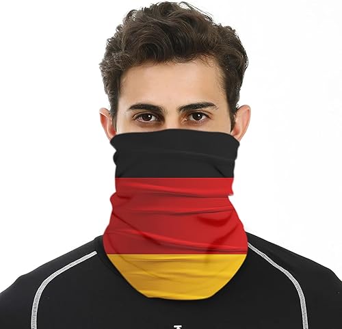 JIAHG Écharpe Multifonctionnel Écharpe Imprimé Drapeau National Bandana de Cyclisme Séchage Rapide Cache-cou Vélo Moto Pêche Randonnée Tour de Cou Coupe-vent Cagoule Protection de Tête et Visage - Poukt