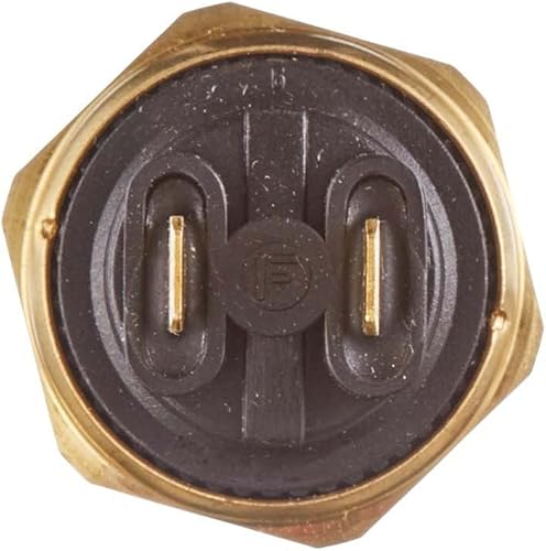 HELLA 6Zt 007 800-061 Interrupteur De Température, Ventilateur De Radiateur - 12V - 2Pôle - Fiche Plate - Vissé - Relais À Courant De Travail - Poukt
